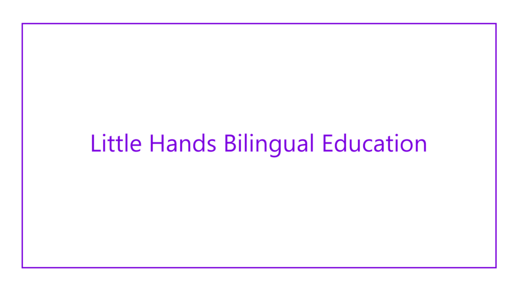 little-hands-bilingual-education-logo