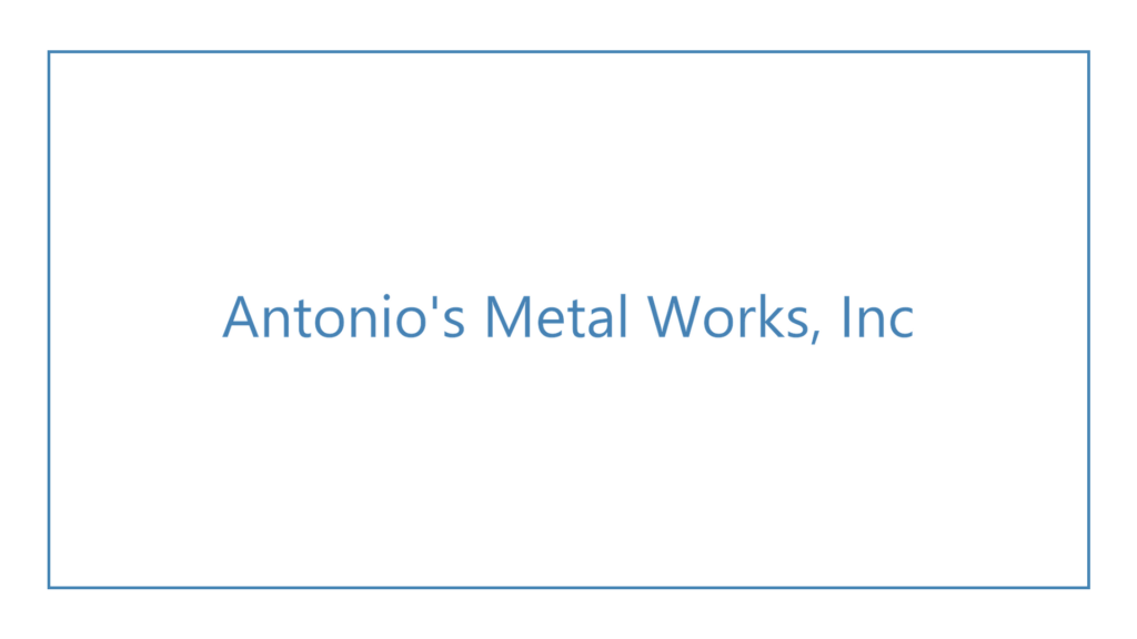 antonios-metal-works-inc-logo