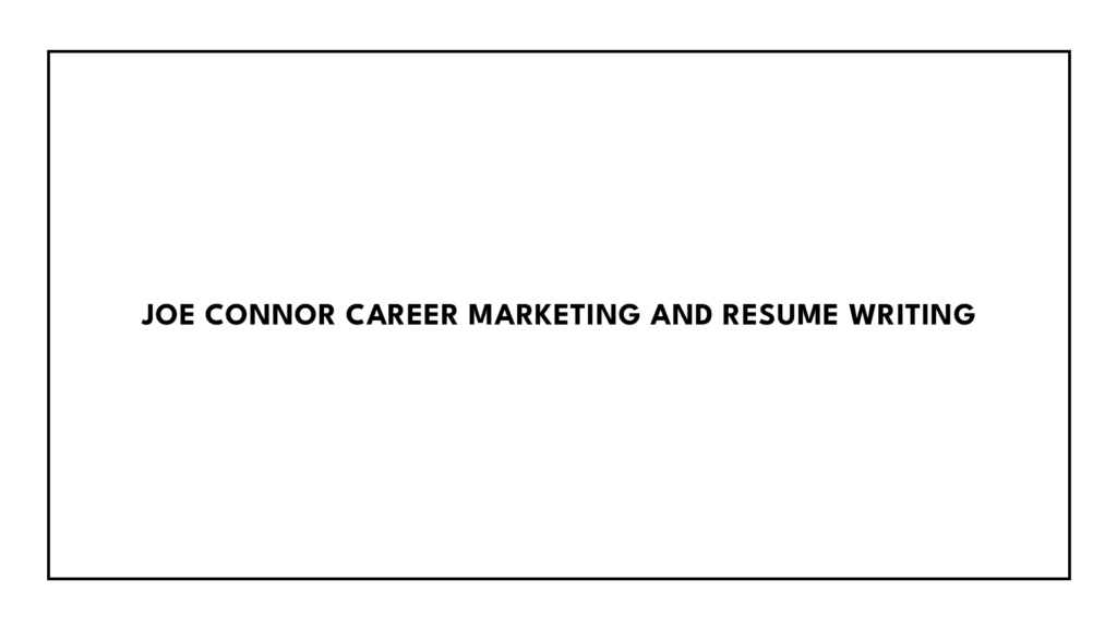 joe-connor-career-marketing-and-resume-writing-logo