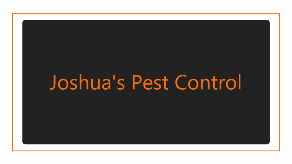 joshuas-pest-control
