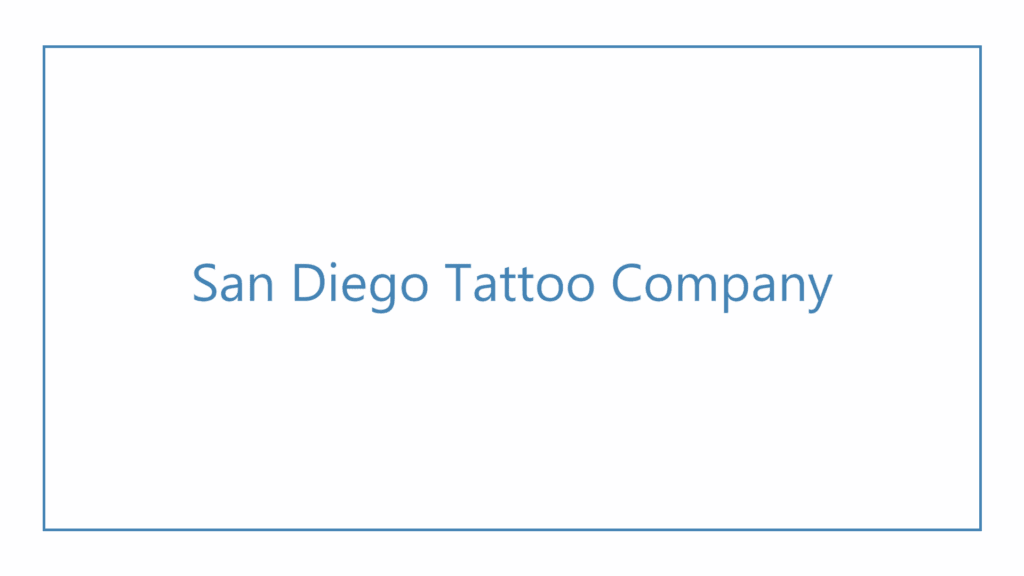 san-diego-tattoo-company