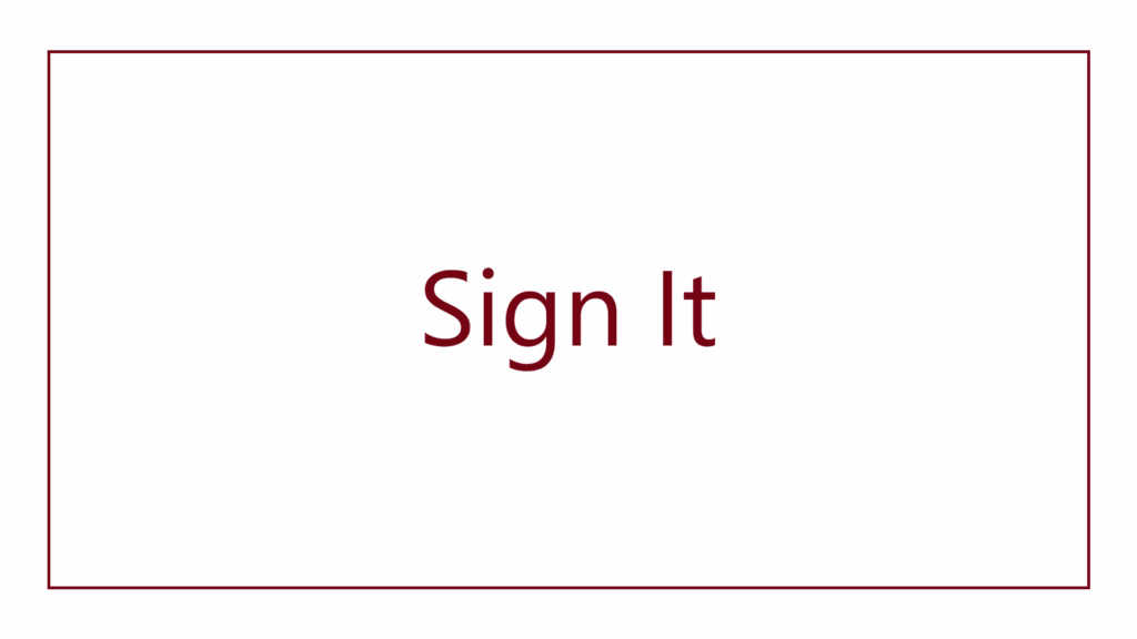 sign-it