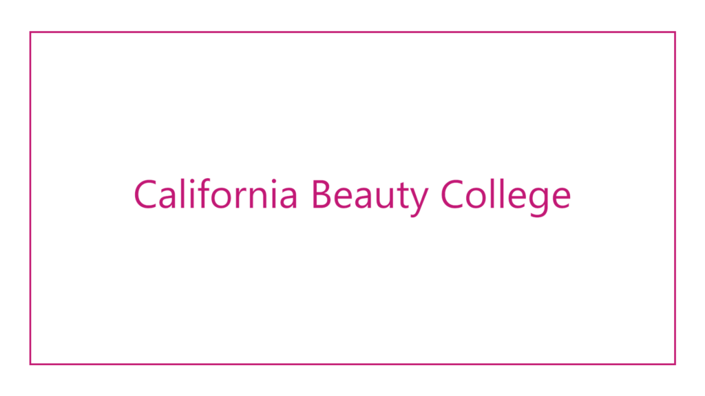 california-beauty-college-logo