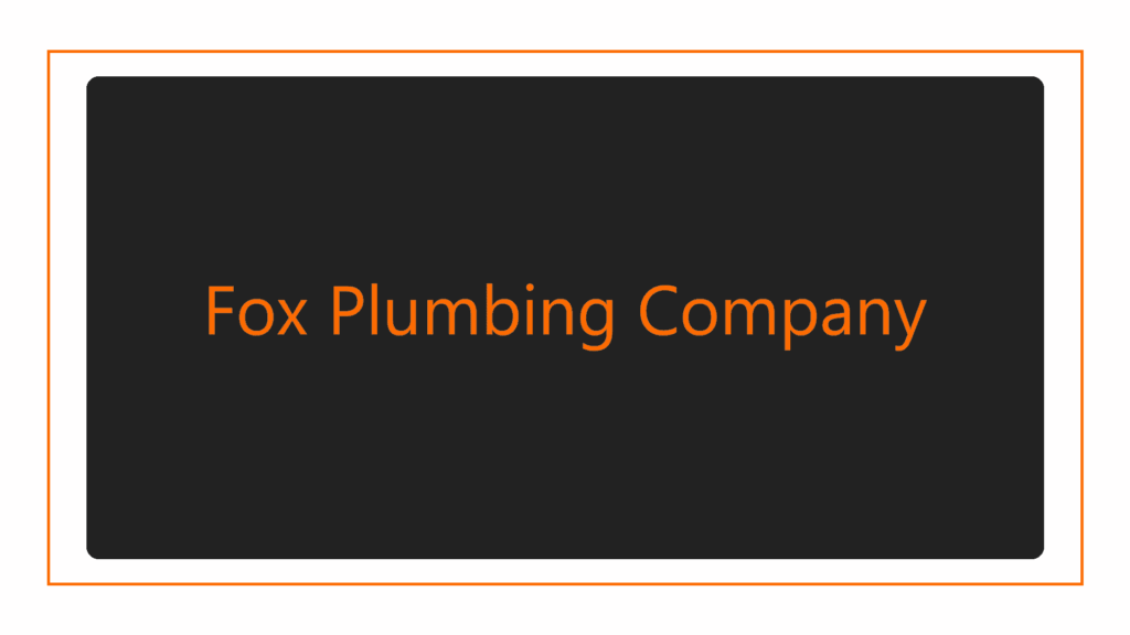 fox-plumbing-company