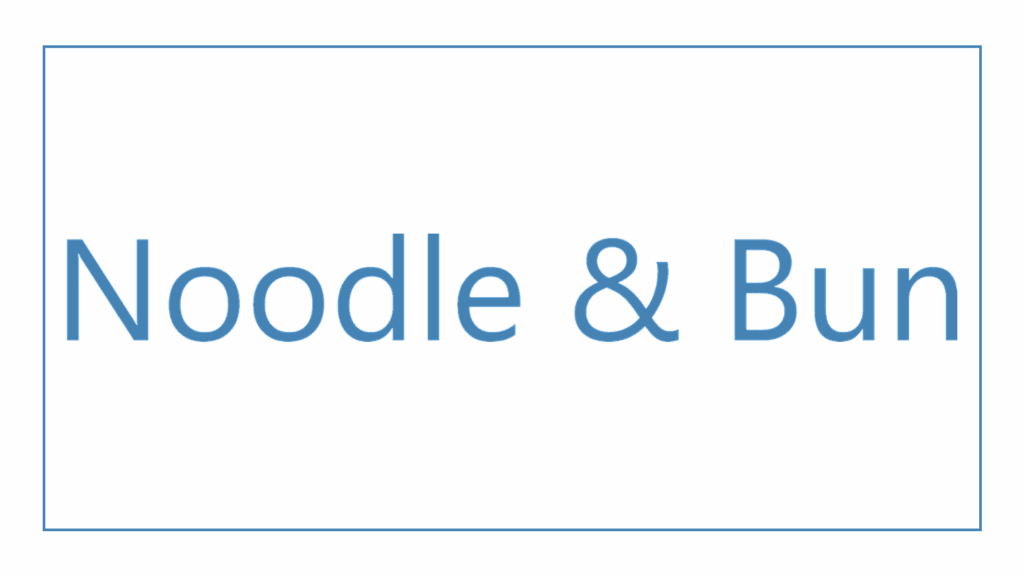 noodle-bun
