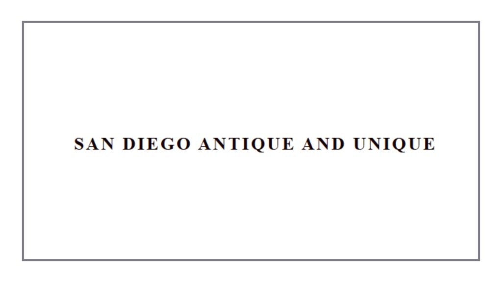san-diego-antique-unique-logo